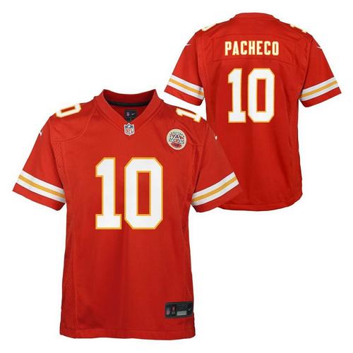 Nike Kids' Kansas City Chiefs Isiah Pacheco #10 Game Jersey - Primary Image