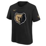 Nike Kids' Memphis Grizzlies 2023 City Edition Logo T-Shirt - Thumbnail 1 of 2