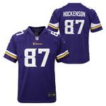 Nike Kids' Minnesota Vikings T.J. Hockenson #87 Game Jersey - Thumbnail 1 of 3