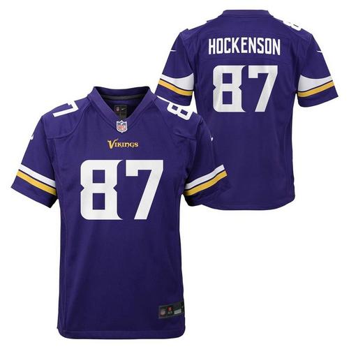 Nike Kids' Minnesota Vikings T.J. Hockenson #87 Game Jersey - Primary Image