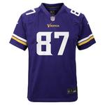 Nike Kids' Minnesota Vikings T.J. Hockenson #87 Game Jersey - Thumbnail 3 of 3