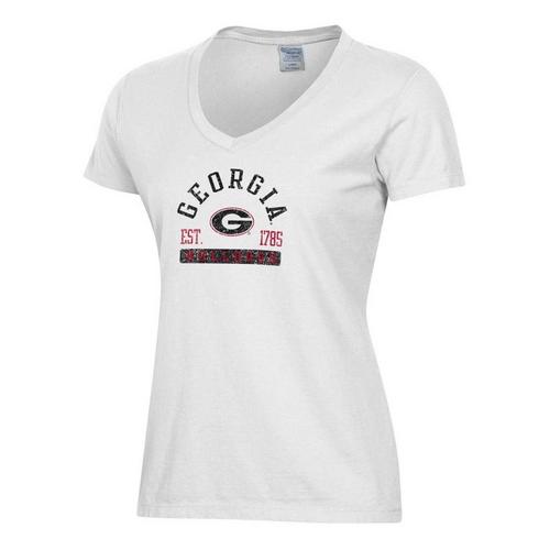Gear For Sports Women's Georgia Bulldogs Comfort Wash T-Shirt - Primary Image