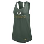 Nike Women's Green Bay Packers Primetime Tank Top - Thumbnail 1 of 2