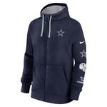 Nike Dallas Cowboys 2024 Club Helmet Full Zip - Thumbnail 1 of 2
