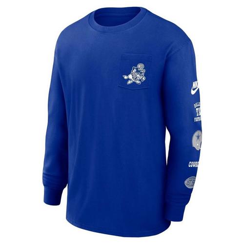 Nike Dallas Cowboys Max90 Pocket Long Sleeve T-Shirt - Primary Image