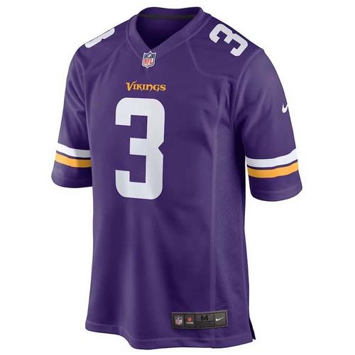 Nike Minnesota Vikings Jordan Addison #3 Game Jersey - Primary Image
