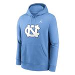 Nike North Carolina Tar Heels Club Hoodie - Thumbnail 1 of 2