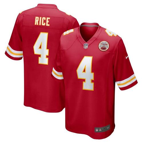 Nike Kansas City Chiefs Rashee Rice #4 Game Jersey - Primary Image