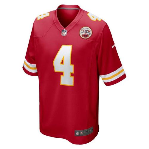 Nike Kansas City Chiefs Rashee Rice #4 Game Jersey - Primary Image