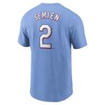 Nike Texas Rangers Marcus Semien #2 Name & Number T-Shirt - Thumbnail 1 of 2