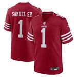 Nike San Francisco 49ers Deebo Samuel Sr #1 Game Jersey - Thumbnail 1 of 3
