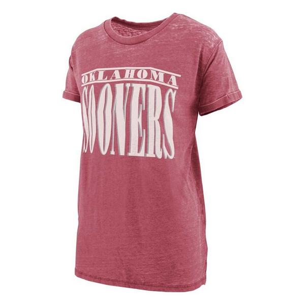 Pressbox Women's Oklahoma Sooners Holden T-Shirt