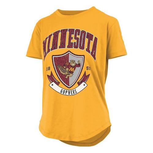 Pressbox Women's Minnesota Golden Gophers Buckler T-Shirt - Primary Image