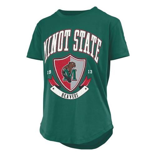 Pressbox Women's Minot State Beavers Buckler T-Shirt - Primary Image