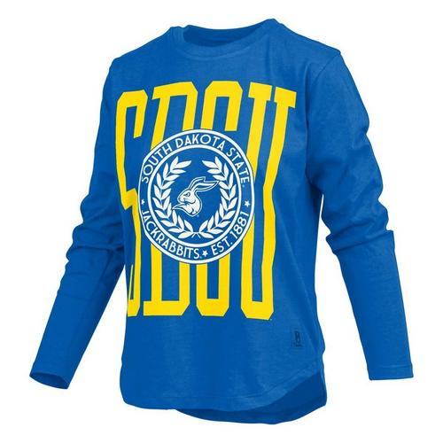 Pressbox Women's South Dakota State Jackrabbits Emmett Long Sleeve T-Shirt - Primary Image