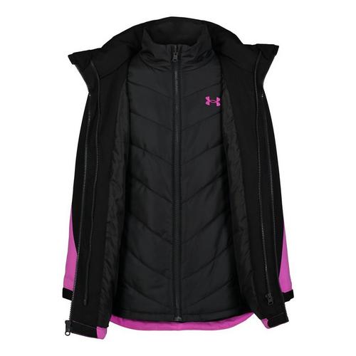 Girls' Under Armour Westward Hooded 3-in-1 Jacket - Primary Image