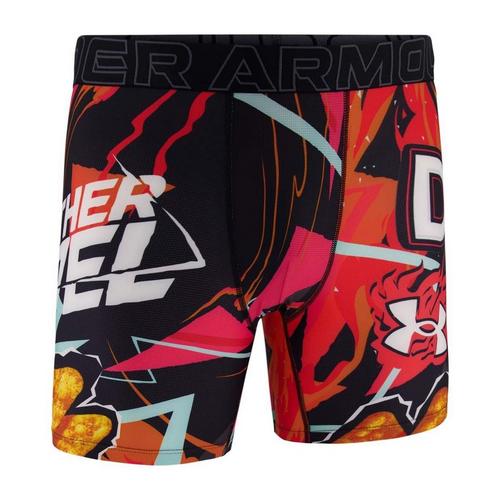 Men's Under Armour Performance Tech Mesh Doritos Printed 6" Boxer Briefs - Primary Image