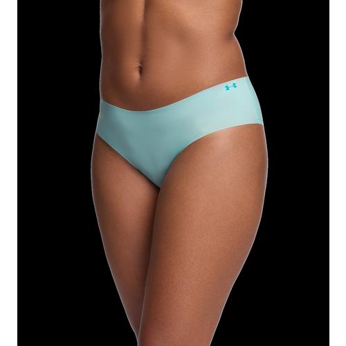 Women's Under Armour Pure No Show 3 Pack Hipster Underwear - Primary Image