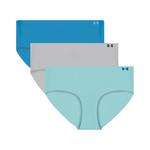 Women's Under Armour Pure No Show 3 Pack Hipster Underwear - Thumbnail 13 of 27
