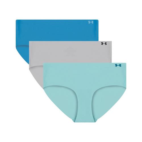 Women's Under Armour Pure No Show 3 Pack Hipster Underwear - Primary Image