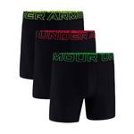 Men's Under Armour Performance Tech Mesh 6" 3 Pack Boxer Briefs - Thumbnail 1 of 4