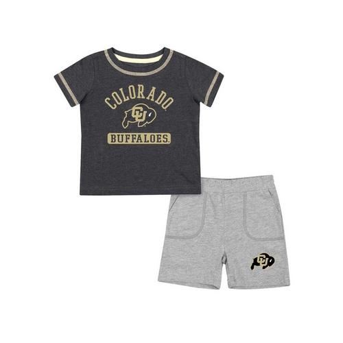 Colosseum Baby Colorado Buffaloes Hawkins T-Shirt & Short Set - Primary Image