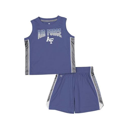 Colosseum Toddler Air Force Falcons Vecna Tank Top & Short Set - Primary Image