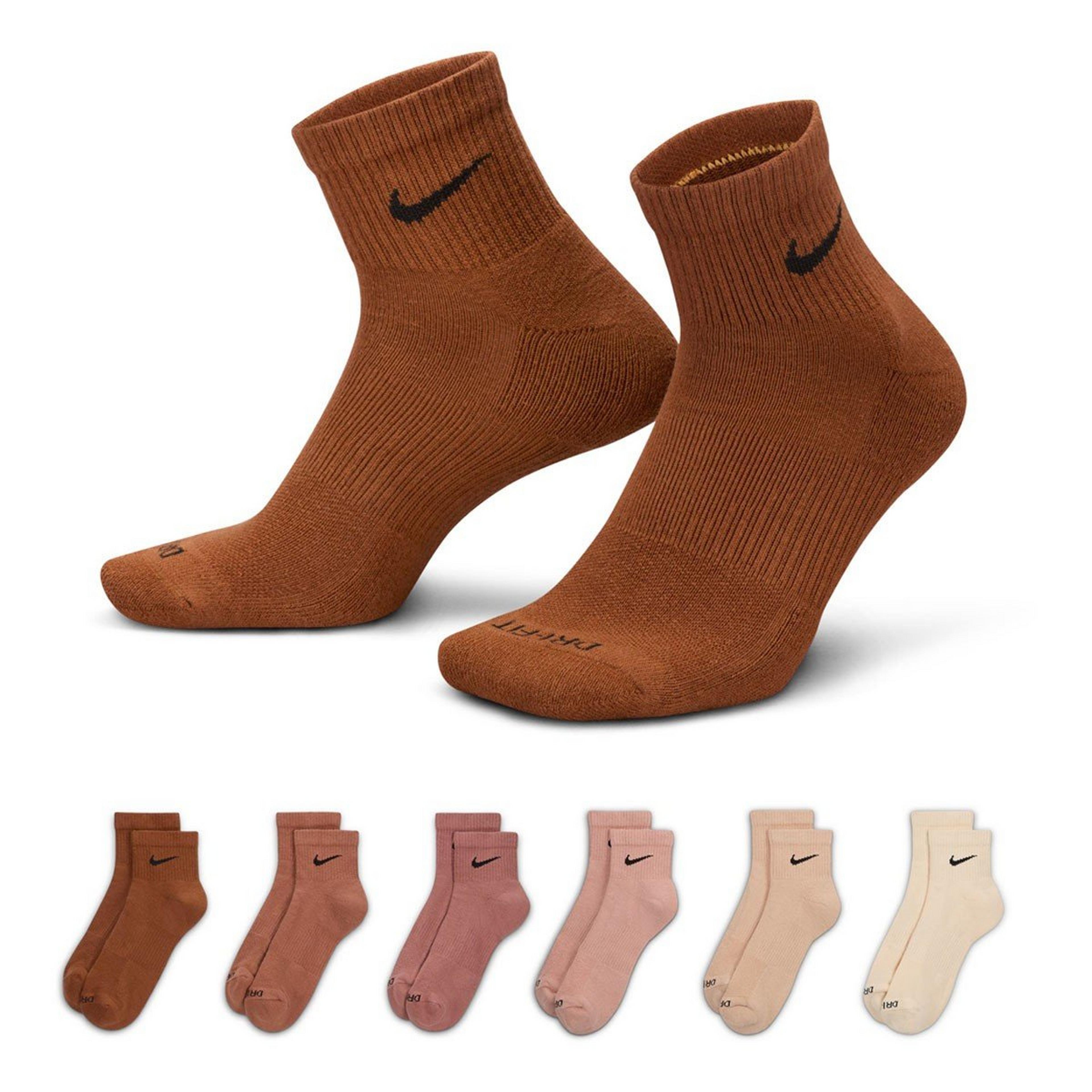 Nike Everyday Plus Training Medium Cushion 3 Pack Ankle Running Socks