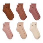 Nike Everyday Plus Medium Cushion 6 Pack Quarter Running Socks - Thumbnail 7 of 8