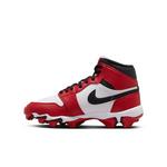 Big Kids' Jordan 1 Mid Molded Football Cleats - Thumbnail 2 of 4