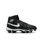 Big Kids' Jordan 1 Mid Molded Football Cleats - Thumbnail 1 of 4