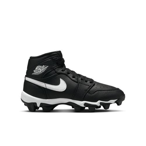 Big Kids' Jordan 1 Mid Molded Football Cleats - Primary Image