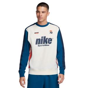 Men's Nike Sportswear Club Fleece Colorblock Crewneck Sweatshirt
