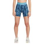Girls' Nike Pro Dri-FIT AOP Biker Shorts - Thumbnail 1 of 3