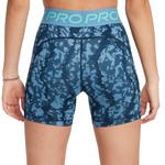 Girls' Nike Pro Dri-FIT AOP Biker Shorts - Thumbnail 2 of 3