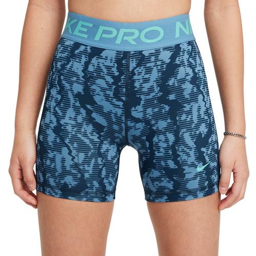 Girls' Nike Pro Dri-FIT AOP Biker Shorts - Primary Image