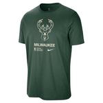 Nike Milwaukee Bucks Courtside Movement T-Shirt - Thumbnail 1 of 2
