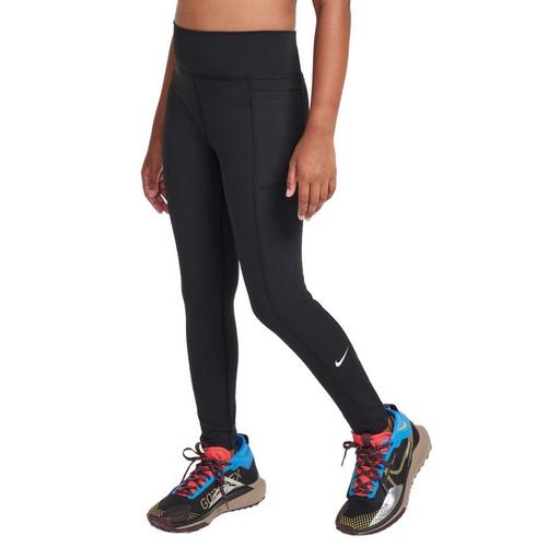 Girls' Nike One Dri-FIT High-Waisted Pocket Leggings - Primary Image