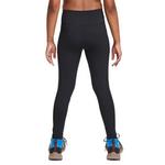 Girls' Nike One Dri-FIT High-Waisted Pocket Leggings - Thumbnail 2 of 3