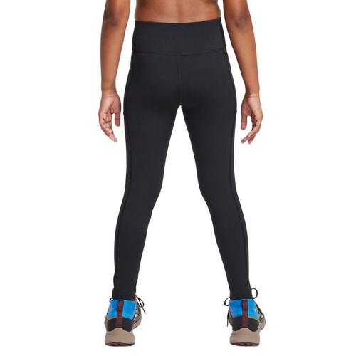 Girls' Nike One Dri-FIT High-Waisted Pocket Leggings - Primary Image