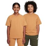 Girls' Nike Sportswear Embroidered Futura LBR T-Shirt - Thumbnail 1 of 3