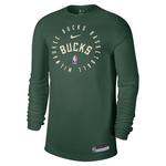 Nike Milwaukee Bucks 2024 Legend Practice Long Sleeve T-Shirt - Thumbnail 1 of 2