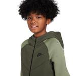 Kids' Nike Sportswear Tech Fleece Full Zip Hoodie - Thumbnail 3 of 3