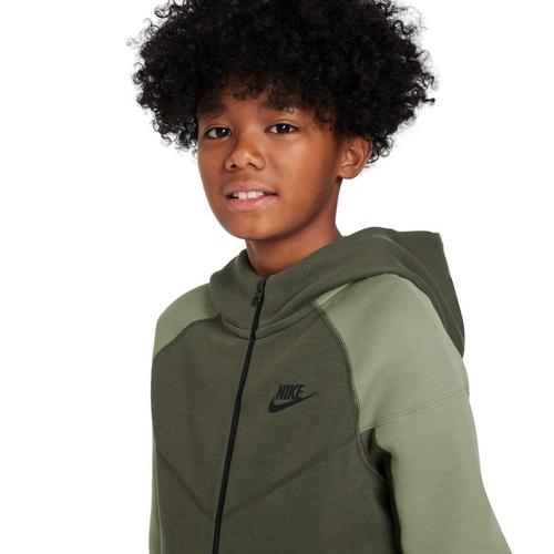 Kids' Nike Sportswear Tech Fleece Full Zip Hoodie - Primary Image