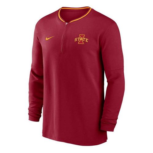 Nike Iowa State Cyclones Sideline Coaches Long Sleeve 1/4 Zip - Primary Image