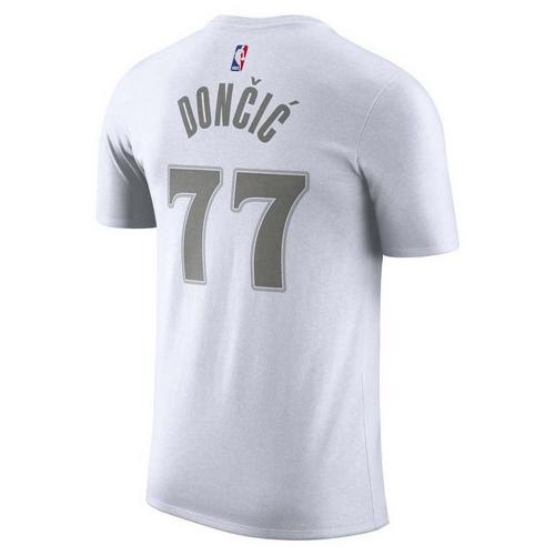 Nike Dallas Mavericks Luka Doncic #77 2024 City Edition Name & Number T-Shirt - Primary Image