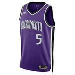 Nike Sacramento Kings De'Aaron Fox #5 Hardwood Classic Jersey - Thumbnail 2 of 2