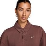 Women's Nike Sportswear Essential Long Sleeve Oversized Polo - Thumbnail 3 of 3