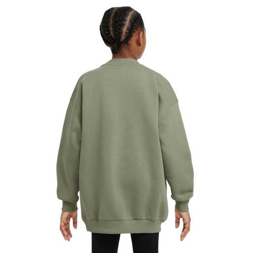 Kids' Nike Sportswear Club Fleece Oversized Crewneck Sweatshirt - Primary Image