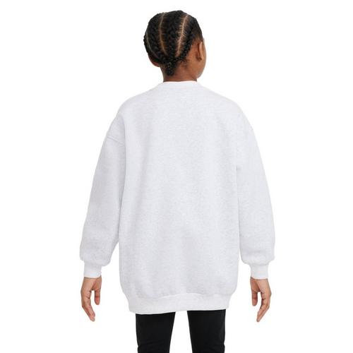 Kids' Nike Sportswear Club Fleece Oversized Crewneck Sweatshirt - Primary Image